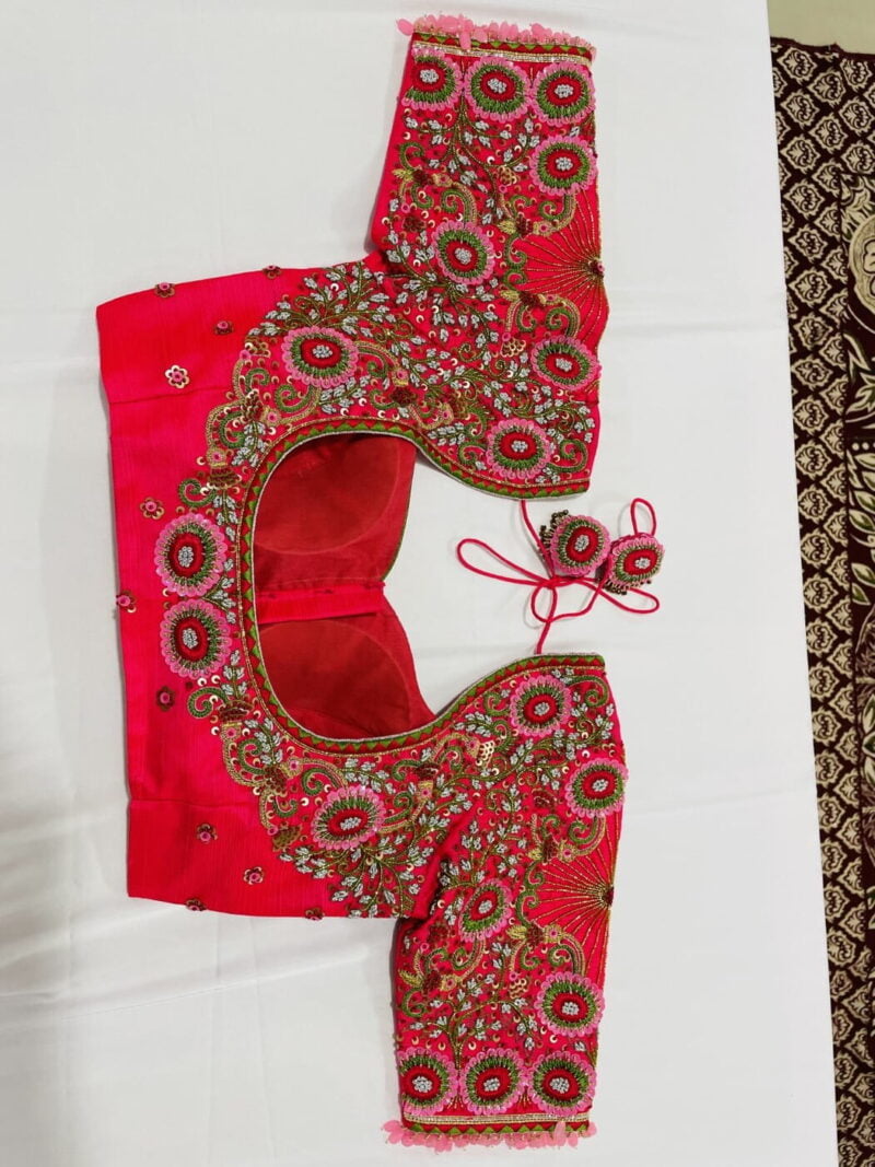 red-bridal-blouse