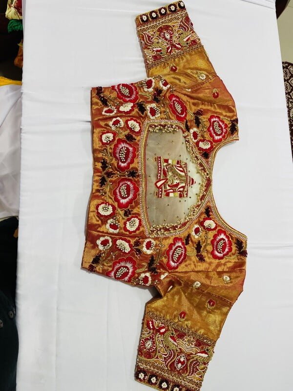 gold-bridal-blouse