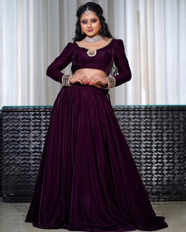 purple gown- pv designer studio