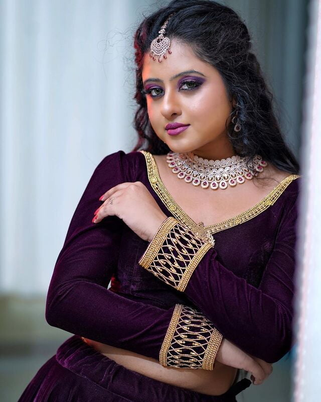 purple gown- pv designer studio