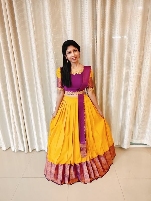 saffron-lehenga-pv designer studio