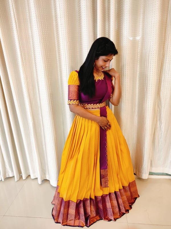 saffron-lehenga-pv designer studio