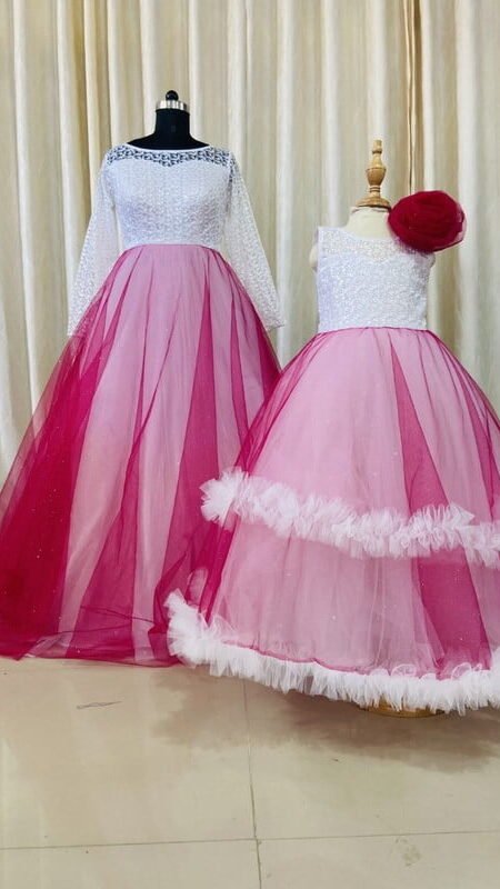 pink-white-gown