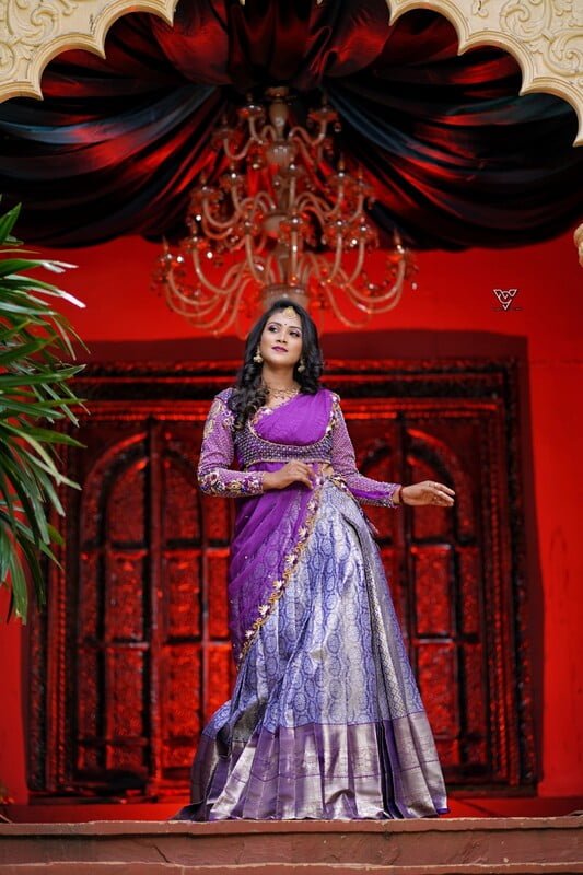 purple-bridal-lehenga