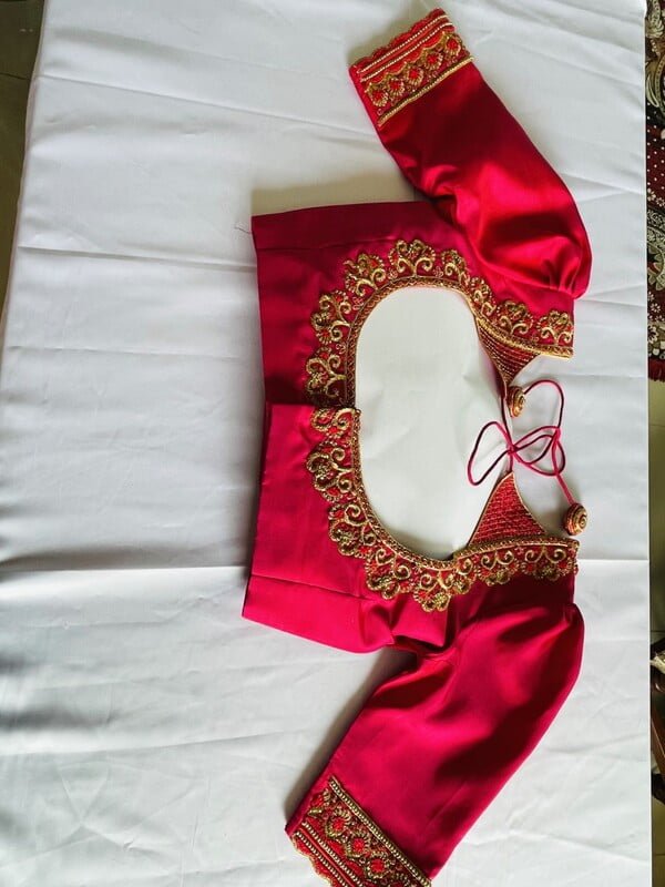 red-bridal-blouse
