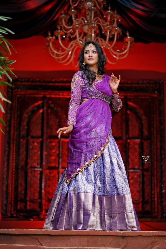 purple-bridal-lehenga