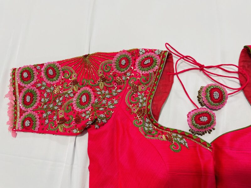 red-bridal-blouse